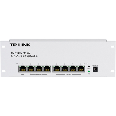 TP-LINK PoE·AC一体化千兆路由模块  TL-R488GPM-AC