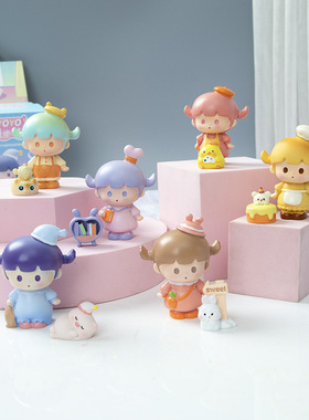 新款YOYO漫步时光卡通萌宠公仔潮玩盲盒摆件周边手办新春礼品