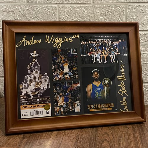 Wiggins 维金斯相框周边纪念品摆件生日礼物男生女生勇士队球迷