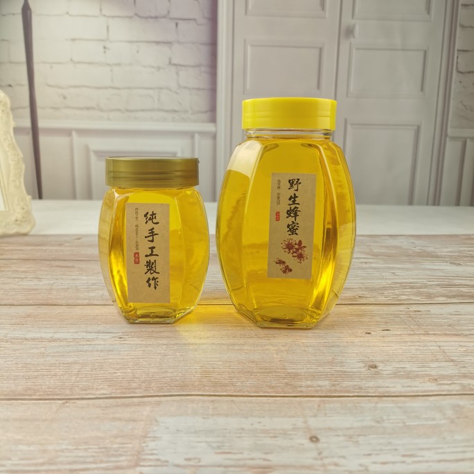 食品级密封罐分装蜂蜜瓶透明加厚