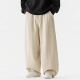 风棉麻休闲裤加绒弯刀裤大码阔腿裤长裤宽松灯笼裤5005P85，商品下架区，星座409-1