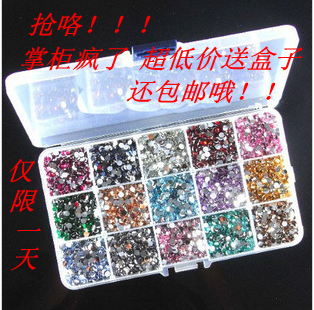 手机壳diy材料套餐 藤琦钻水钻iphone4成品diy材料包彩钻包邮