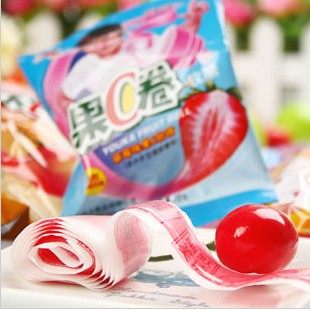 新品80后怀旧零食优卡果c卷30小包四味 11元  含真正果汁软糖