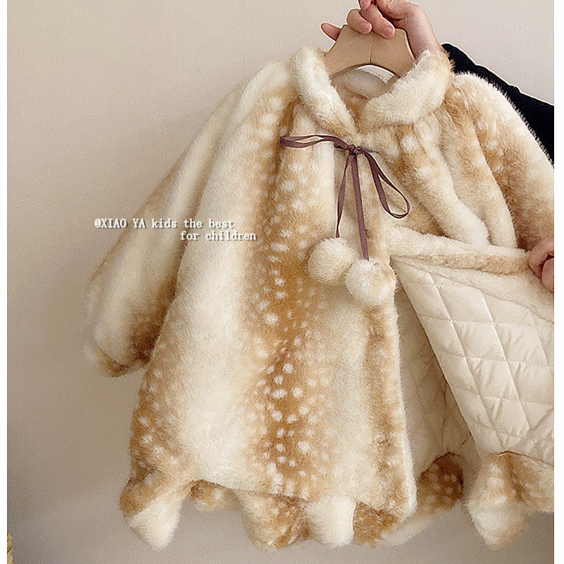女童仿皮草毛毛外套冬装女孩洋气披肩毛球棉服儿童保暖厚夹棉大衣,童装/婴儿装/亲子装,皮草/仿皮草,淘宝优惠券,粉丝福利购,淘宝优惠卷
