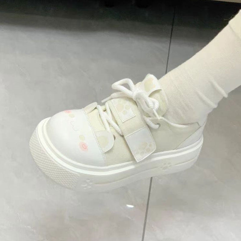 34码女式特小码鞋今年流行爆款小白鞋轻便软底不累脚厚底休闲板鞋