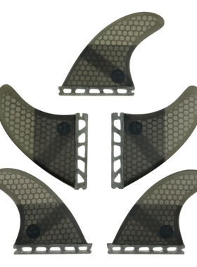 UPSURF冲浪板尾舵Single tap/FUT蜂窝鱼鳍K2.1冲浪尾鳍surf fin