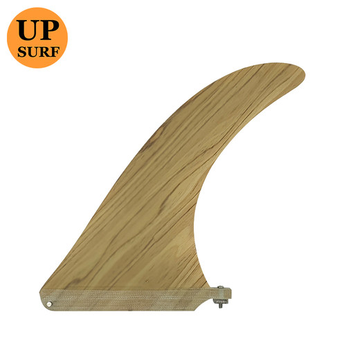 UPSURF冲浪板竹皮玻纤单支尾舵
