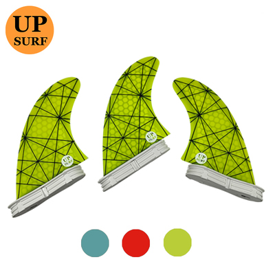 UPSURF冲浪板配件玻纤尾舵Double Tabs 2鱼鳍户外运动冲浪尾鳍