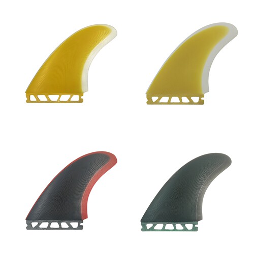 UPSURF冲浪板尾舵Single tap/FUT系统玻纤鱼鳍MR尾鳍边舵surf fin