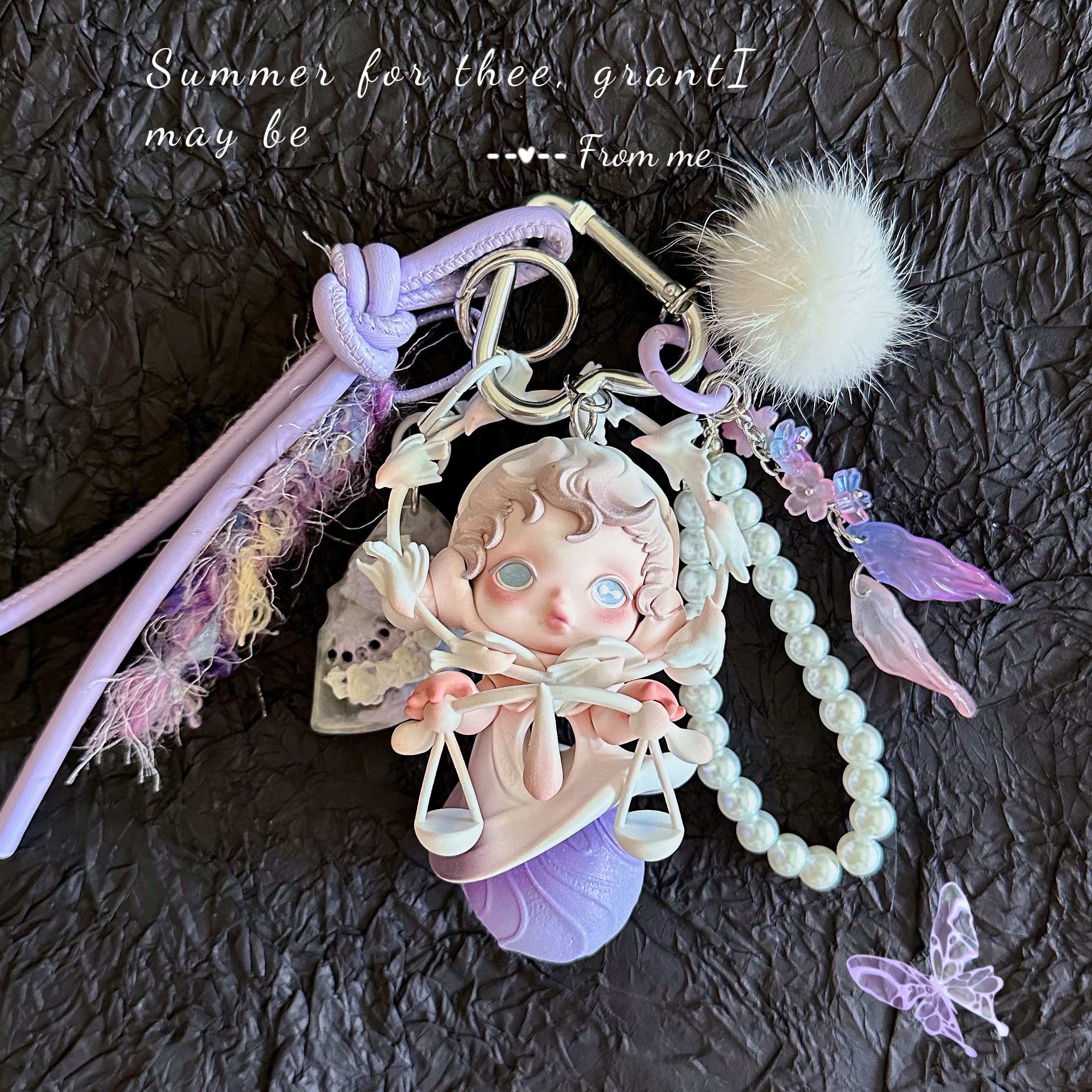 泡泡玛特SP进退之门系列创意包挂件车钥匙扣挂饰可爱卡通女生礼物