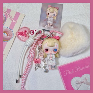 泡泡玛特TINY TINY开场白包挂件车钥匙扣挂饰高档挂件情人节礼物