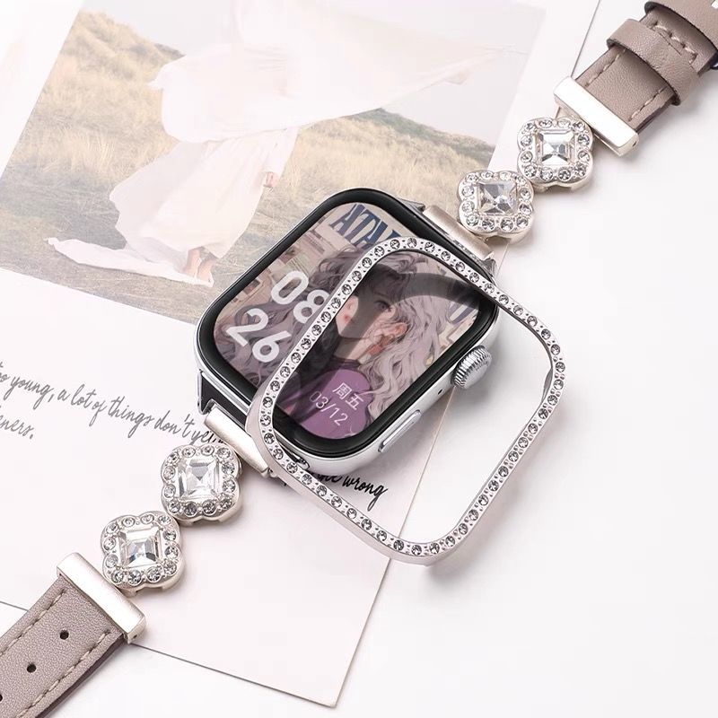 适用适用华为FIT4/FIT3fit3保护壳watchFIT4pro带钻PC半包镂空保