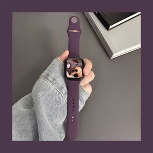 适用适用三星Watch8classic手表带经典液态硅胶7ultra/6543代运动