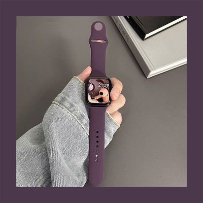 适用适用三星Watch8classic手表带经典液态硅胶7ultra/6543代运动