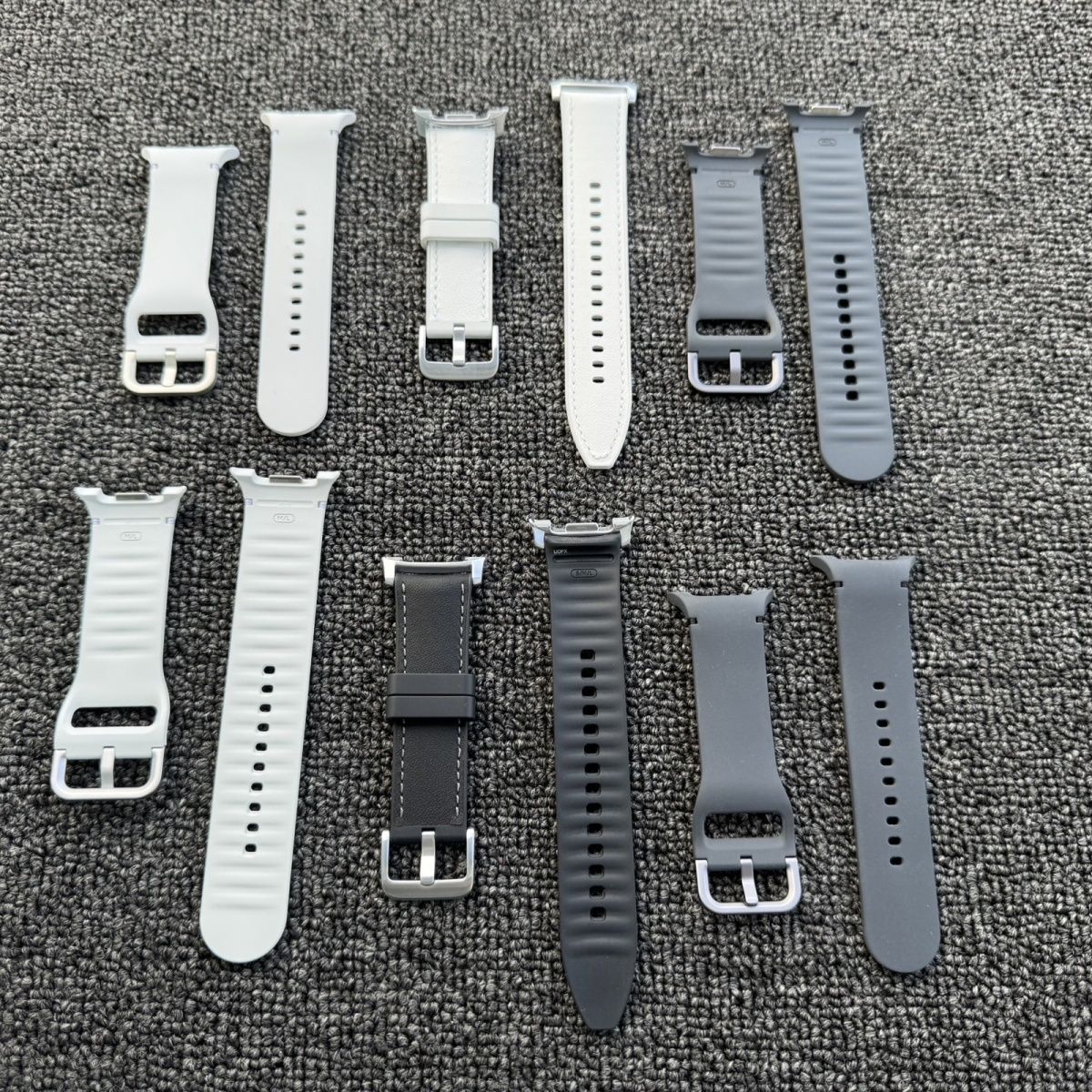 适用三星Watch8 原装表带 watch8Classic舒适型生态皮表带原装正