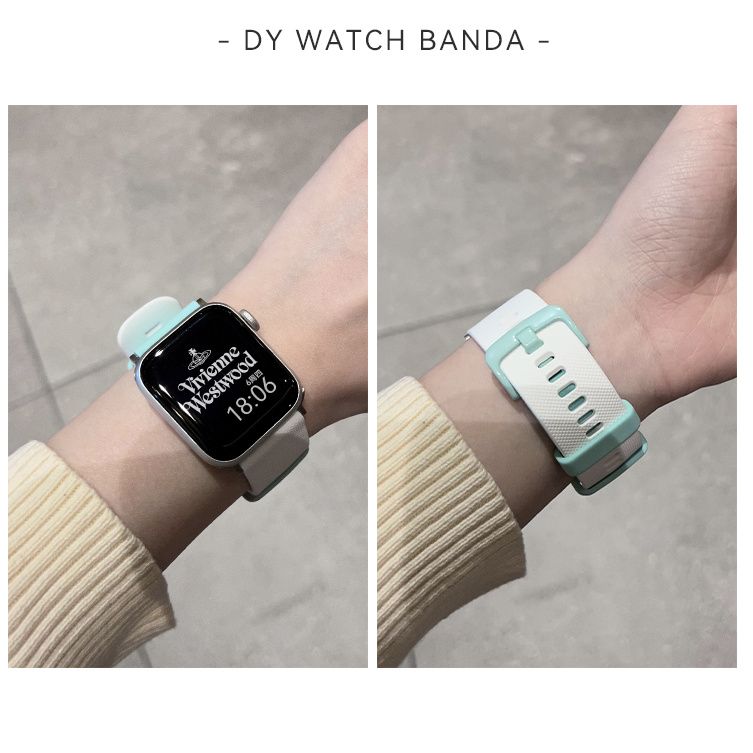 用OPPOwatch4pro/SE通用型硅胶表带原装ins风轻奢高颜值watch3Pro