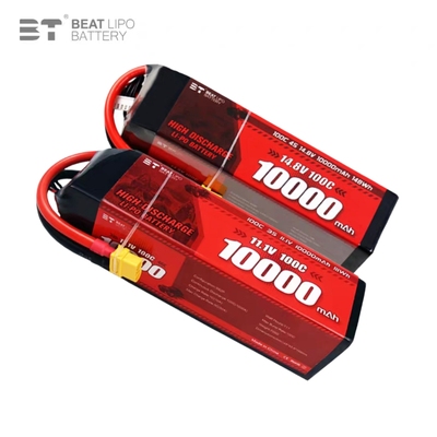 BT倍特遥控车船锂电池10000mah大容量电池2S3S4S锂电池7.4V-14.8V