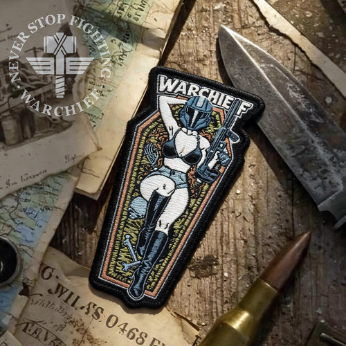 WARCHIEF酋长新品魔术贴武娘士气章 军迷贴章臂章DIY户外包配件