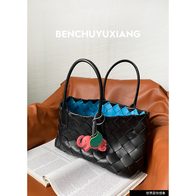 欧美双面羊皮软大容量托特女包