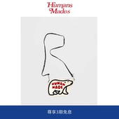 Humans 现货 Mades北极熊汉堡单肩包日系街头创意趣味斜跨小包