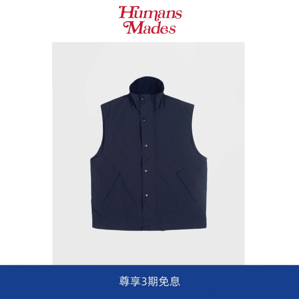 【Humans Mades】娜娜米卡 2L日系复古男女防水野战马甲背心外套