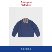 夹克男女宽松灯芯绒外套 巴恩风原色牛仔口袋工装 Humans Mades