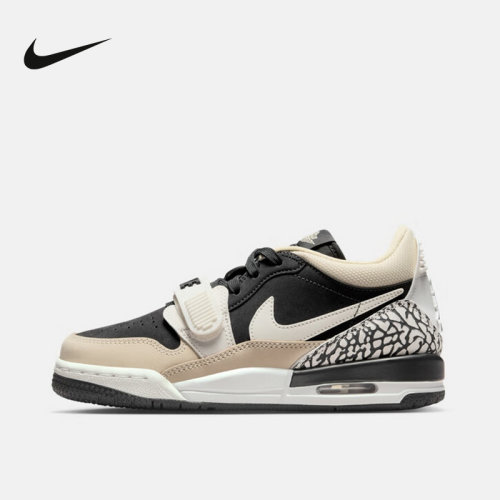 Nike/耐克男女白灰爆裂纹篮球鞋