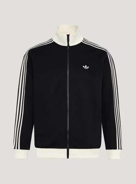 adidas三叶草男女装  时尚百搭舒适休闲立领夹克外套KX7990