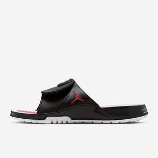 Nike耐克男鞋Jordan Hydro11 Bred舒适运动拖鞋FN2452-006