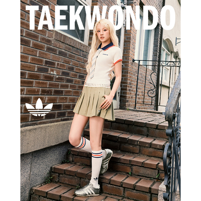 阿迪达斯女子三叶草休闲运动鞋