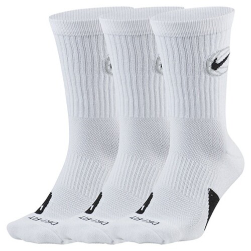 Nike耐克中筒篮球运动袜3双装