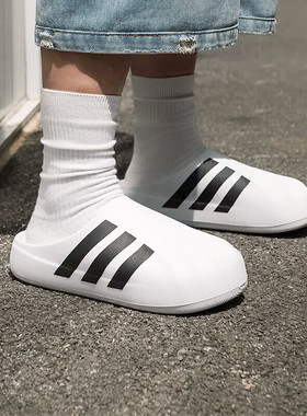 Adidas三叶草男女鞋adiFOM SUPERSTAR MULE包头拖鞋IF6184 IG8277