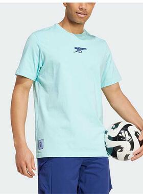 断码清仓/adidas阿迪男装 简约舒适足球休闲圆领短袖T恤IT4100