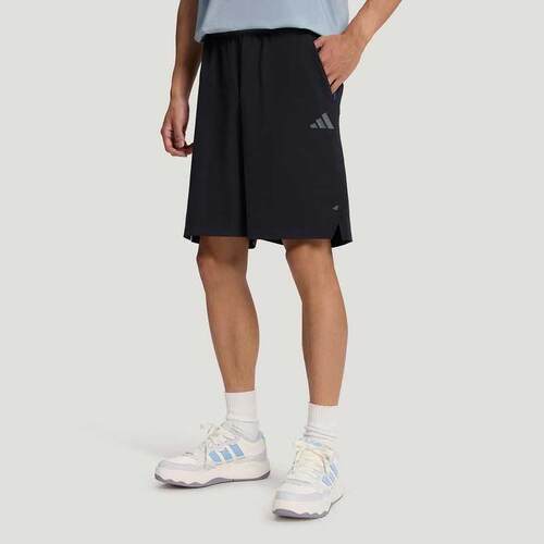 adidas男透气简约百搭运动短裤