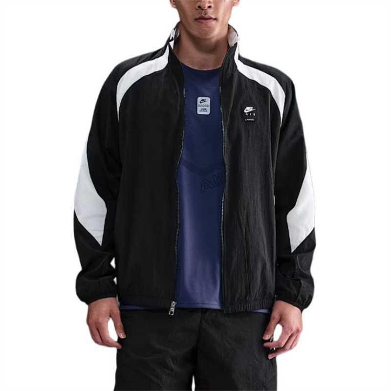 Nike耐克 男子潮流时尚撞色运动休闲立领夹克外套HV0881-010 - 实物图
