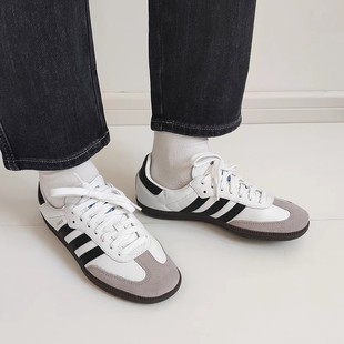 JI2725 B75806 IE0877 休闲鞋 adidas阿迪达斯女三叶草Samba德训鞋