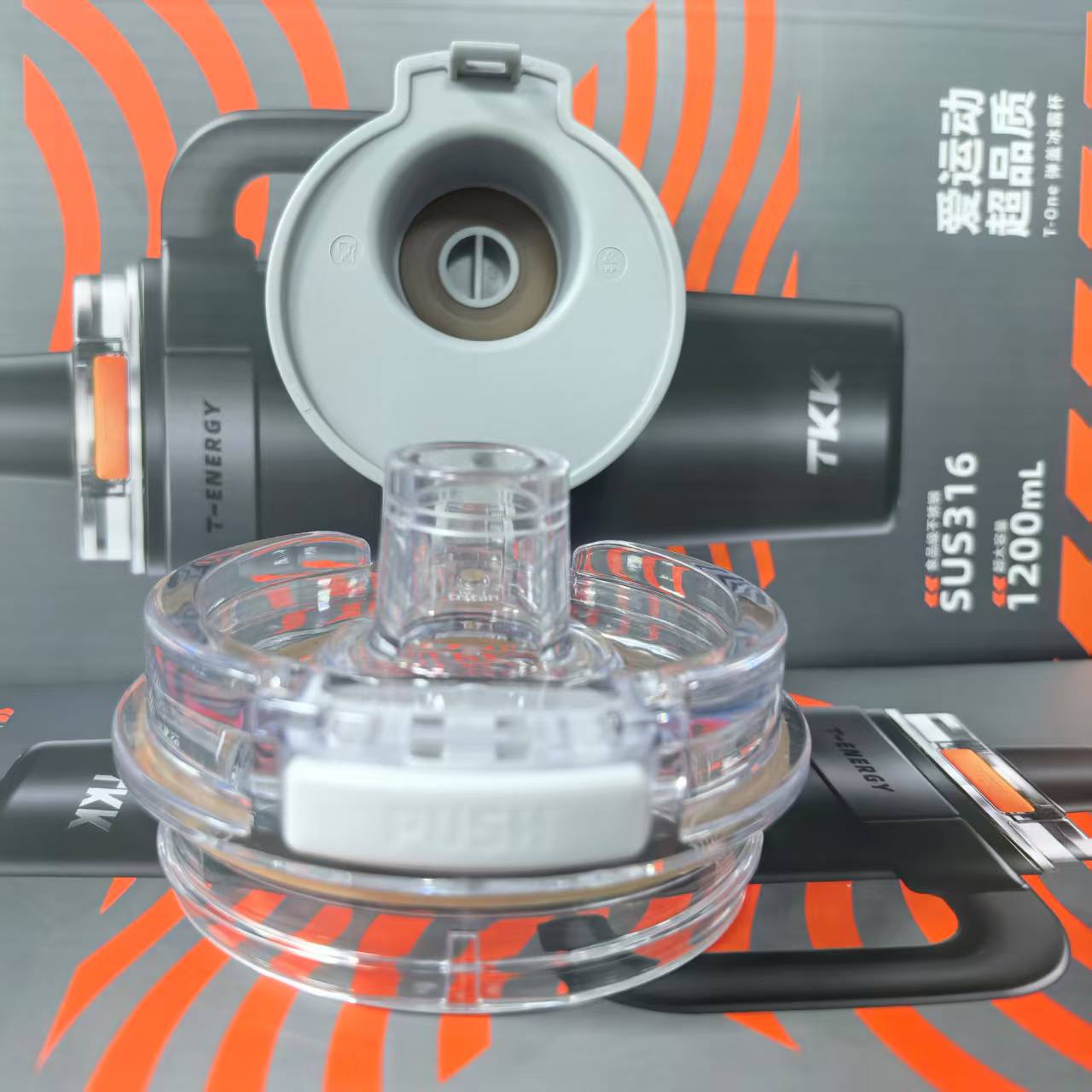 tkk保温杯咖啡杯配件杯盖原装