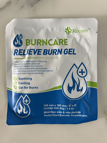 急救烧伤凝胶  敷料胶布burn gel  10*10 CM