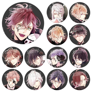 MORE LOVERS周边吧唧胸章 BLOOD DIABOLIK 动漫徽章 魔鬼恋人