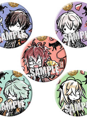 Collar×Malice项圈与恶意吧唧柳爱时冈崎契高清铁底徽章定做D