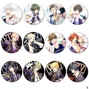 月歌吧唧谷子动漫胸章徽章挂件师走驱周边Six Gravity音乐 C款