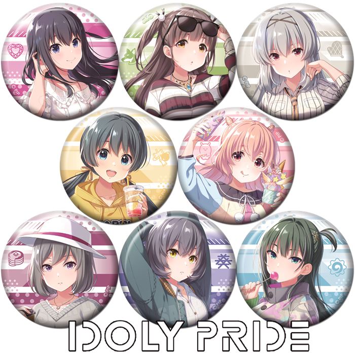 偶像荣耀IDOLY PRIDE周边马口铁底徽章次元吧唧动漫勋章胸章胸针B