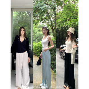 3.0全醋酸升级版 清凉长裤 碎碎冰感 女夏季 凉凉裤 WANANTONG