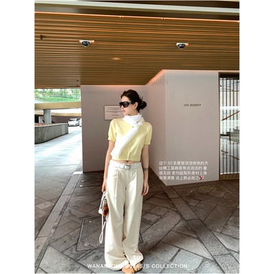WANANTONG【夏日薄薄版 莱塞尔水洗棉工装裤 超软垂】4/10 10:00