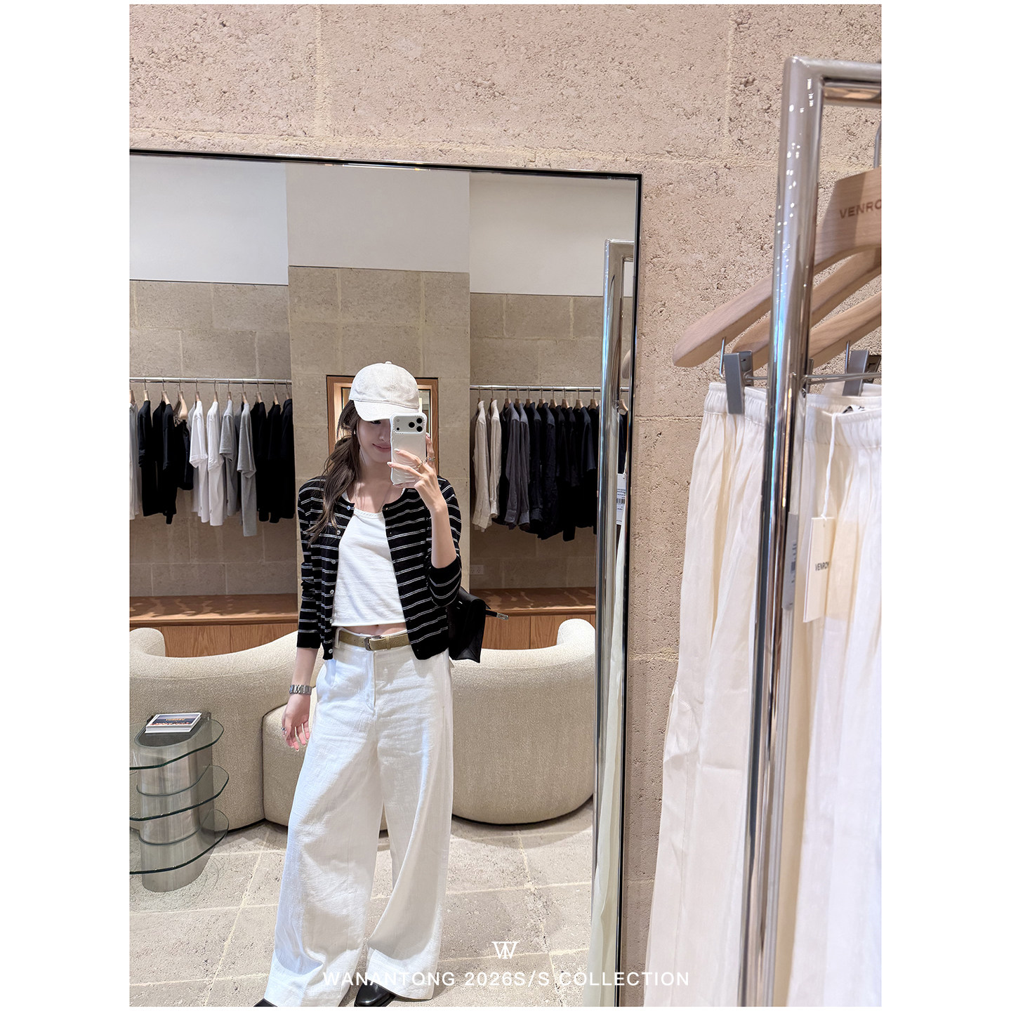 WANANTONG �ڰ����� ���ž��봩100wool���ƿ���Ů������֯���ڰ�ɫ-- S  271.92Ԫ