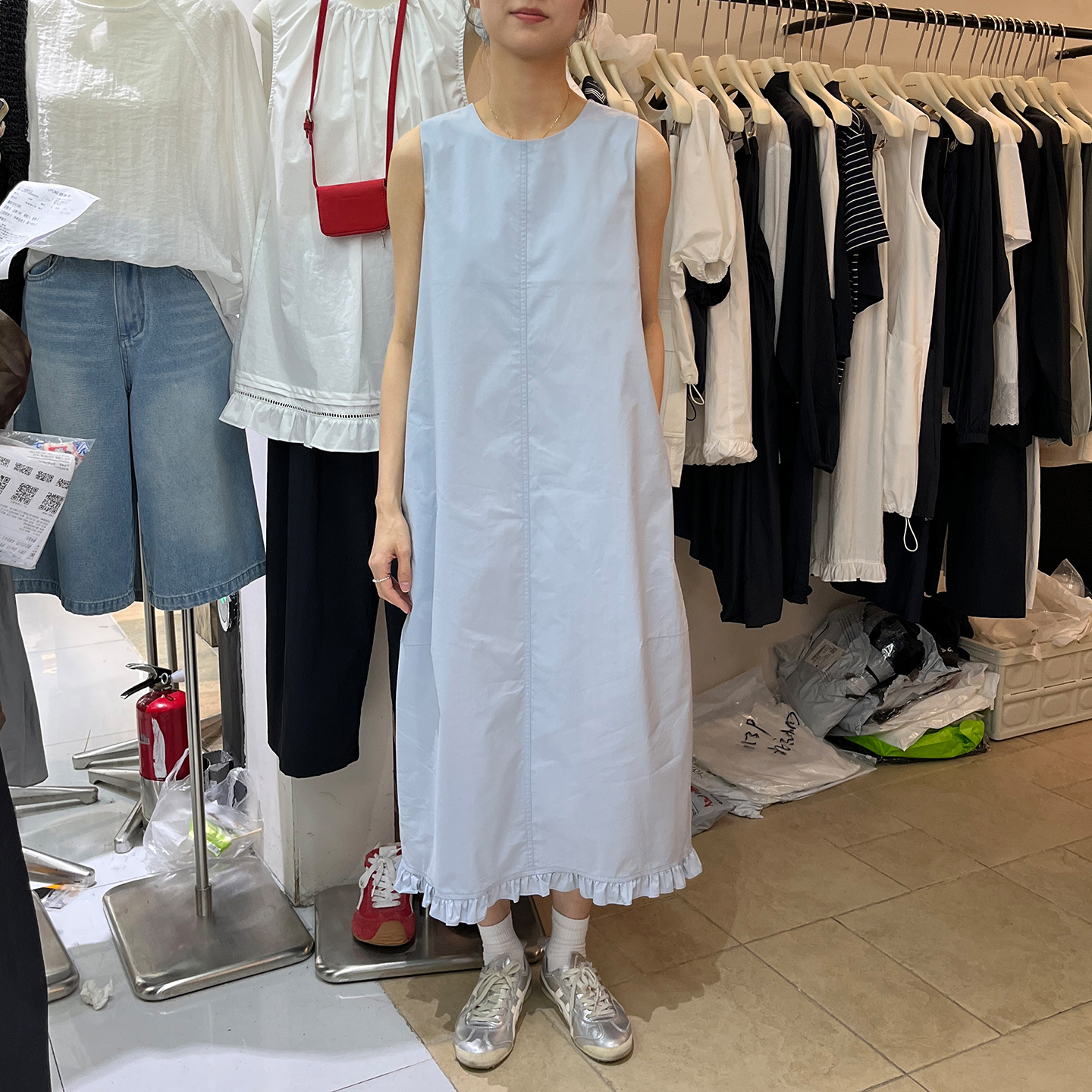 背心连衣裙韩国东大门女装十三行