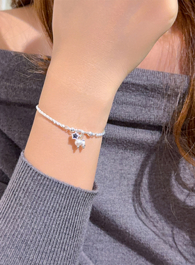 波光粼粼满天星手链女2025新款精致轻奢小众设计高级百搭闺蜜手饰