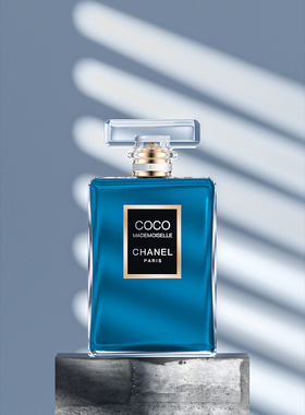 【372-COCO香水】C4D工程OC渲染3D模型素材场景灯光电商源文件