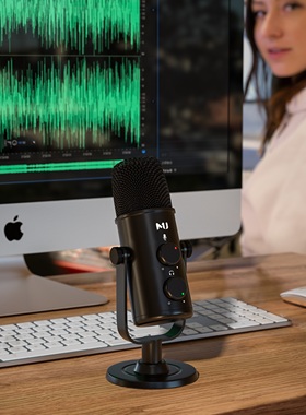 【125-麦克风工程】C4D工程OC渲染3D模型素材场景灯光贴图材质