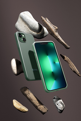 【437-抽象的手机】C4D工程OC渲染3D模型素材三维场景海报电商